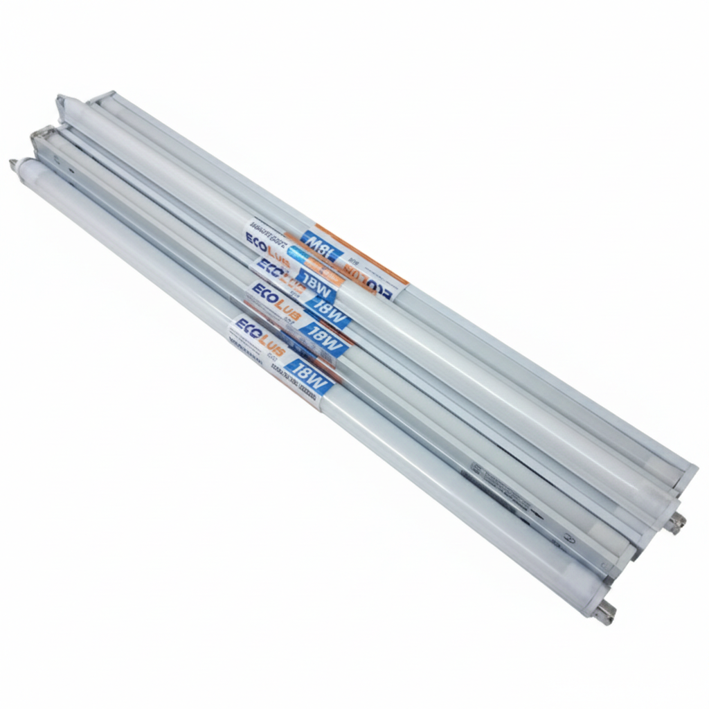 Led Ecolum Tube 18w + Balak 120cm